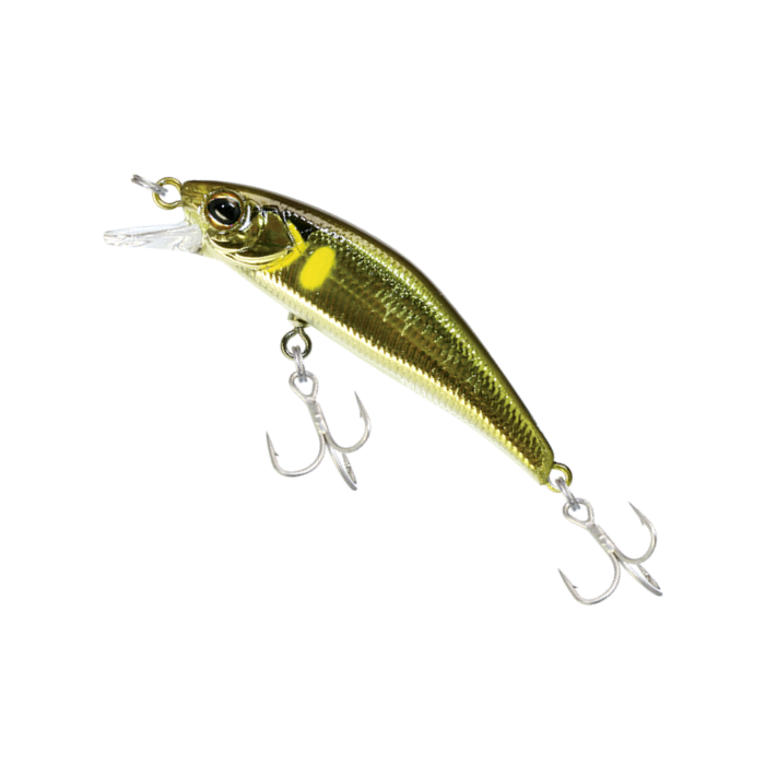Wobbler Jackall Tricoroll Ryushin 43HW, Gold Ayu, 4.3cm, 4g
