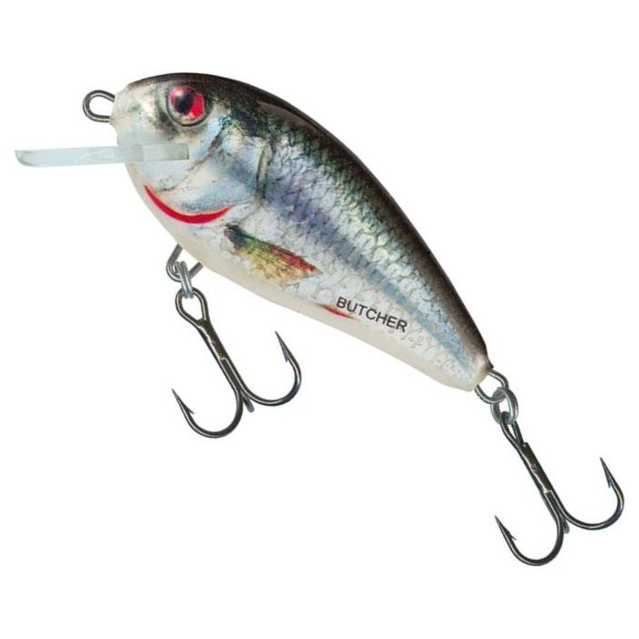 Wobbler Salmo Butcher Floating BR5F, Holografikus Real Dace, 5cm, 5g