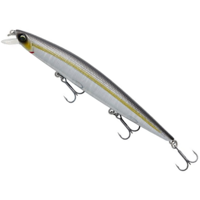 Wobbler Savage Gear Sea Bass Minnow, Nero Holo, 12cm, 12.5g